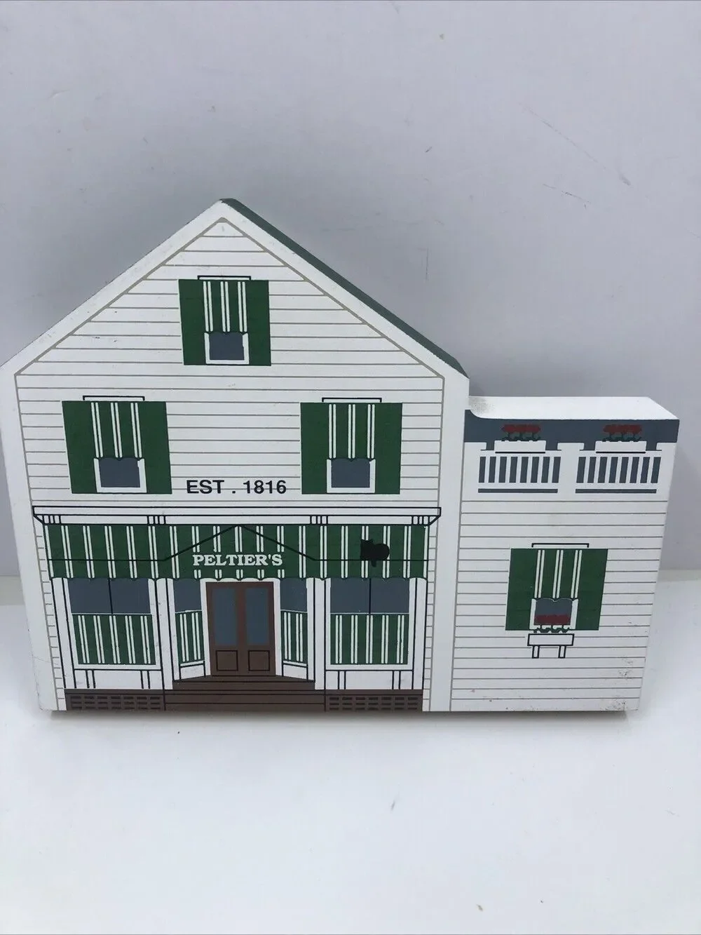 The Cat's Meow 1993 General Store Series Village Peltier's Market